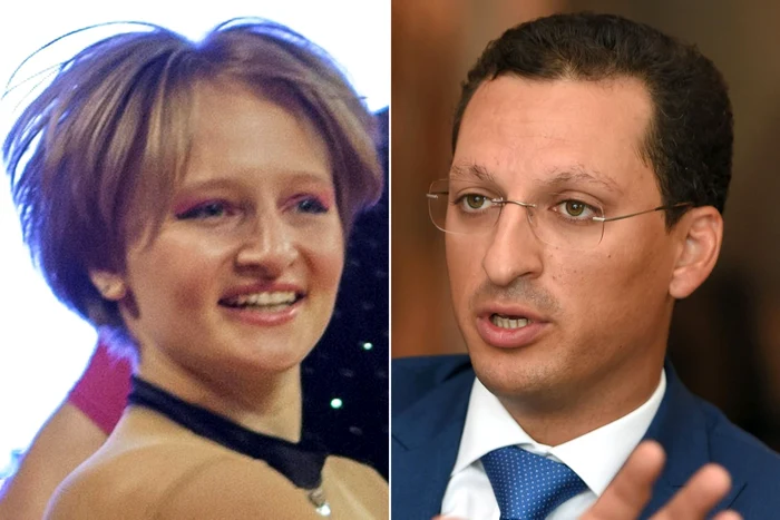 Kirill Şamalov şi Katerina Tihonova, cea de-a doua fiică a lui Vladimir Putin FOTO financialtv.com