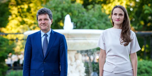 Nicușor Dan și Oana Țoiu - MAE FOTO presidency.ro