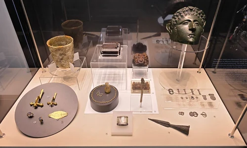 Masca romană de la Hârșova (© Muzeul Național de Istorie a României)