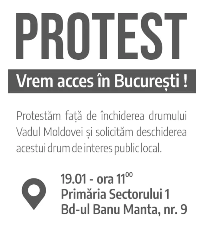 Afiș protest