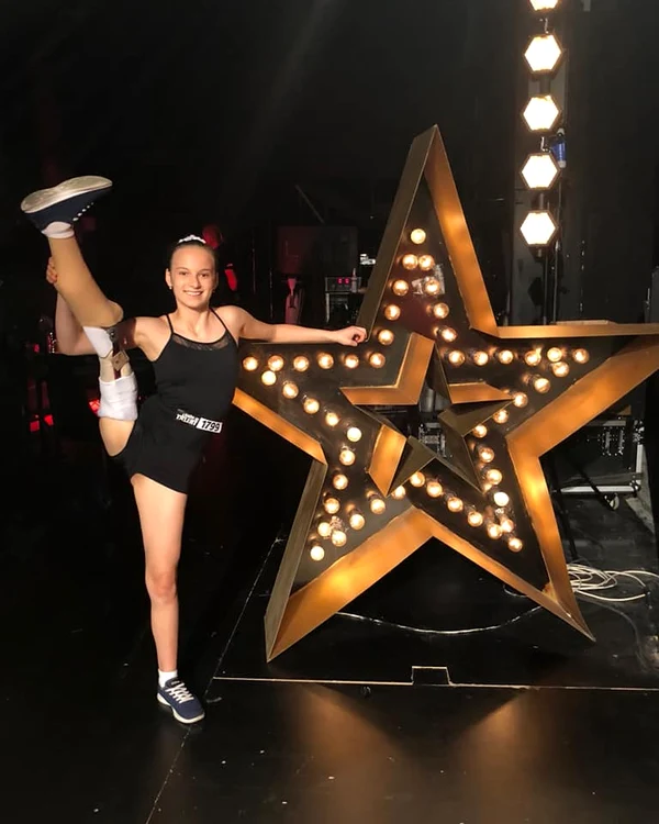 Emma Neagu își urma visul deși avea un picior amputat Foto: Pro TV