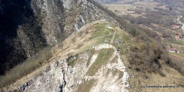 cetatea dacica ardeu foto daniel guta adevarul