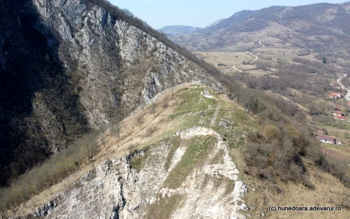 Cetatea dacică Ardeu. Foto: Daniel Guță ADEVĂRUL