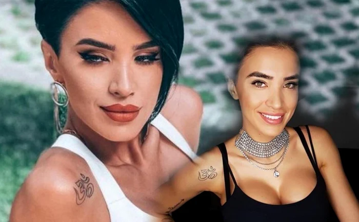 Adelina a spus că nu mai are de gând să-şi facă şi alte desene pe corp / foto: arhiva personală