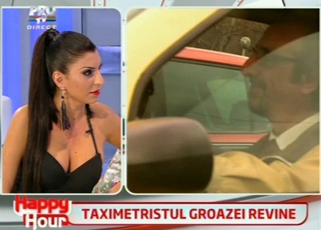 Andreea Tonciu, faţă cu şoferul care a avut misiunea să o enerveze