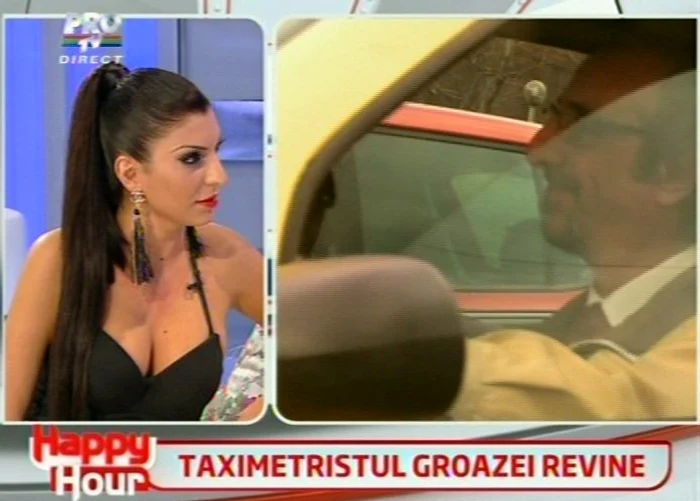 
    Andreea Tonciu, faţă cu şoferul care a avut misiunea să o enerveze  