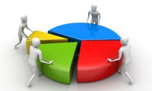 foto Shutterstock / Team work- business concept  