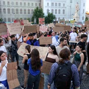 Studenți protest burse FOTO Inquam / Octav Ganea 