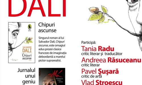 Singurul roman al lui Salvador Dali, „Chipuri ascunse”, lansat de Humanitas jpeg