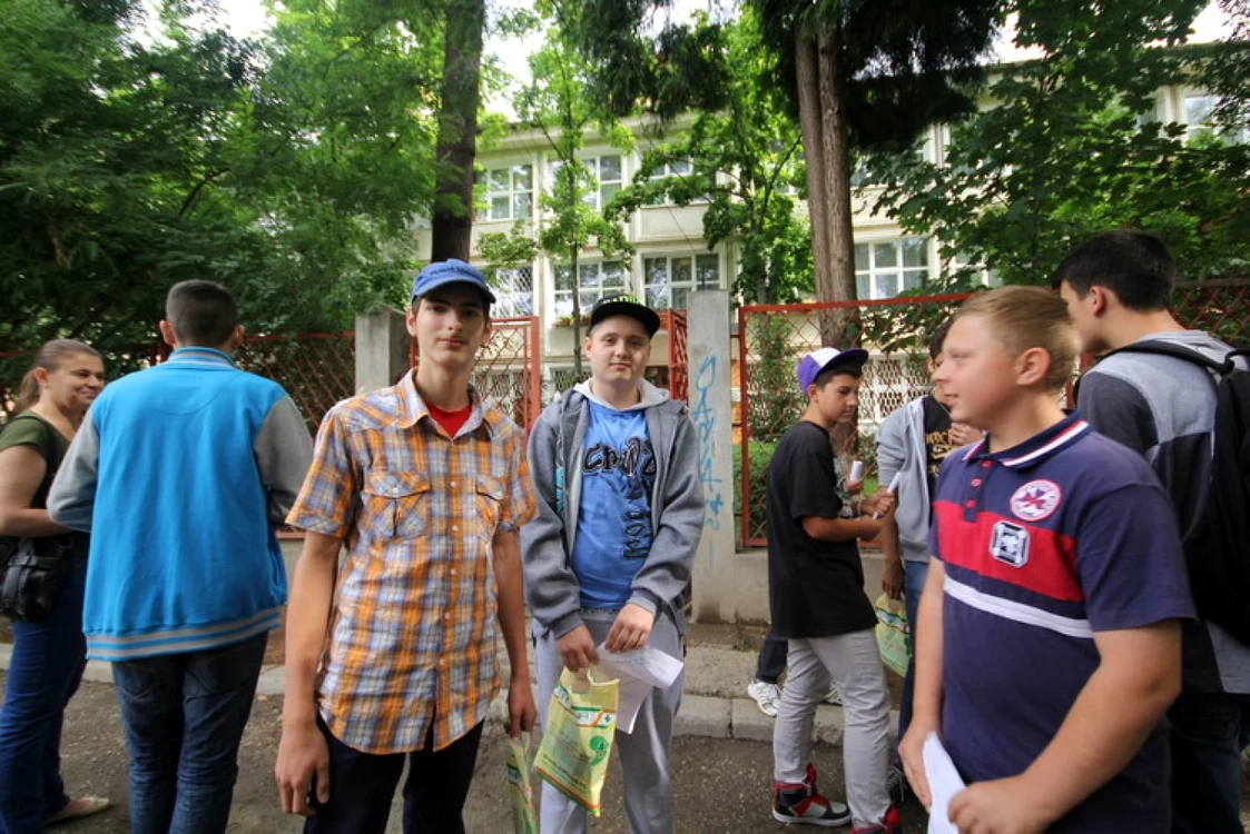 Elevii care au susţinut examenele la Capacitate îşi fac deja planuri pentru anii de liceu. FOTO: Daniel Guţă