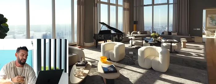 Dorian Popa reacționează la cel mai scump apartament din lume/sursă foto: captură video Youtube