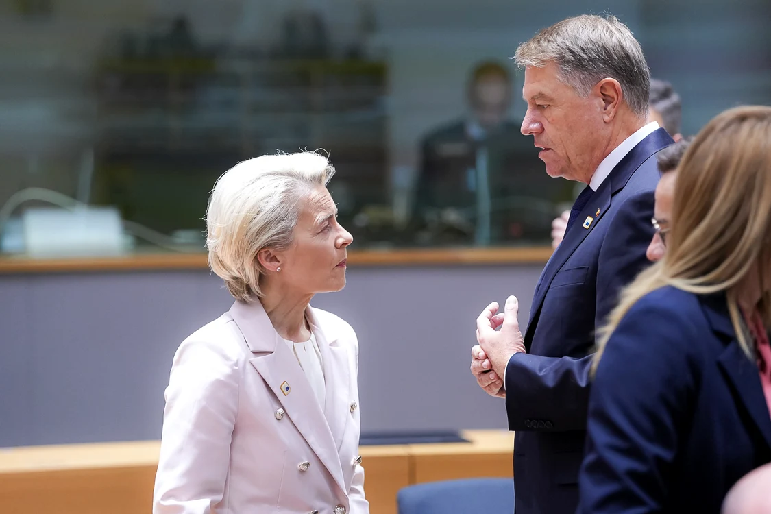 Ursula von der Leyen vine la București FOTO: Presidency