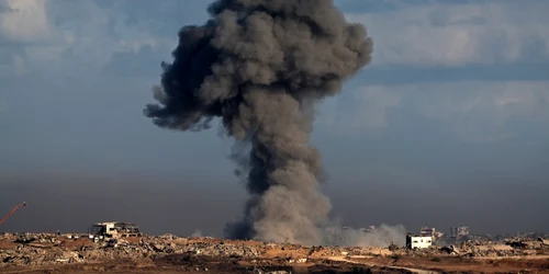 Bombardamente israeliene Gaza City FOTO EPA EFE jpg