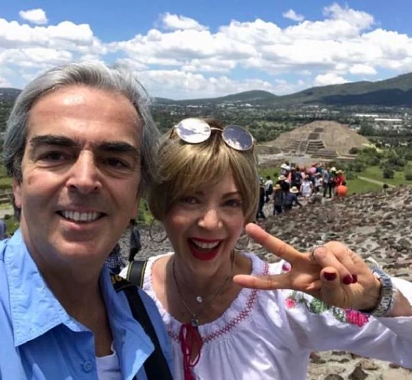 Lorenzo Lazo şi Edith Gonzalez FOTO Instagram
