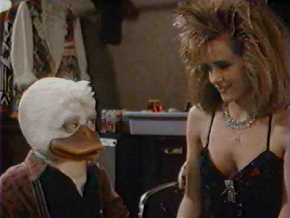 
    Howard the Duck conține unele dintre cele mai proaste scene de sex din filmeFoto: captură film  