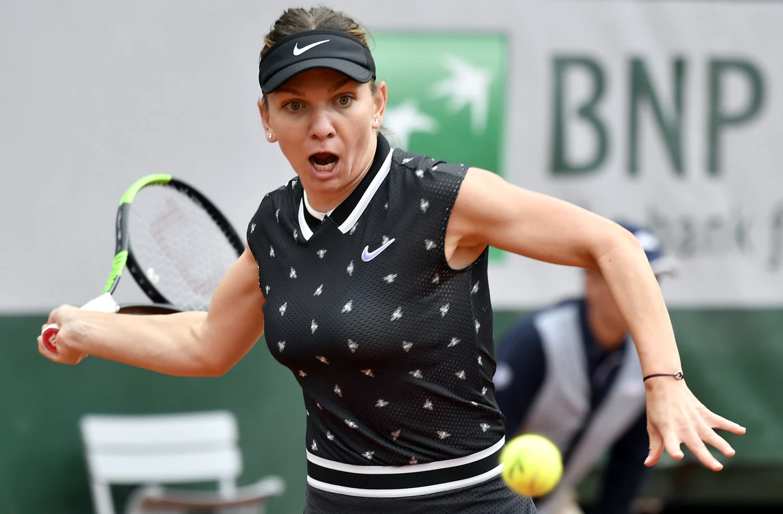 
    Simona Halep la Roland Garros 2019FOTO: EPA  