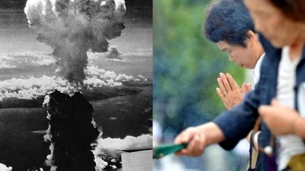 Oraşul japonez Nagasaki comemorează atacul cu bomba atomică jpeg