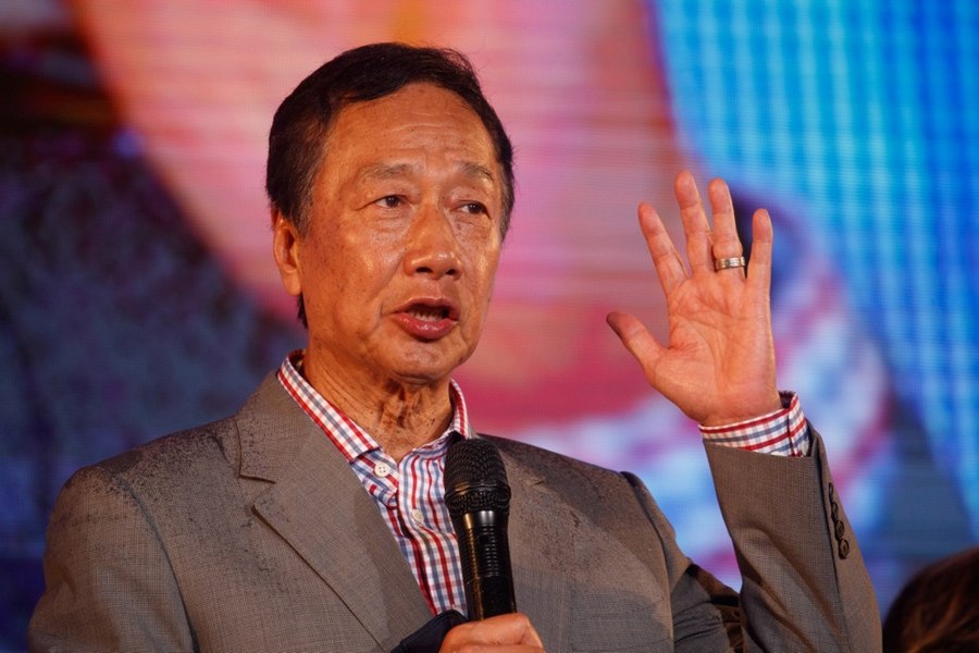 Fondatorul Foxconn, Terry Gou, își anunță candidatura la președinția Taiwanului, promițând să rezolve criza cu China