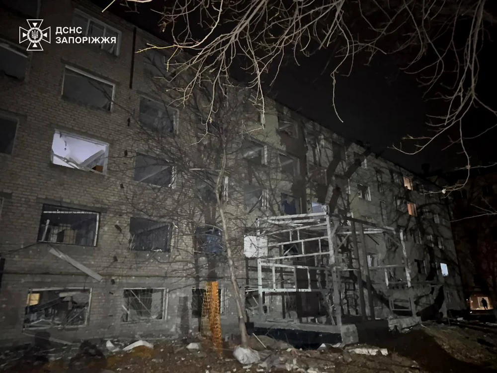 Rușii au bombardat mai multe zone din Ucraina în timpul nopții FOTO Kim Vitaly / X