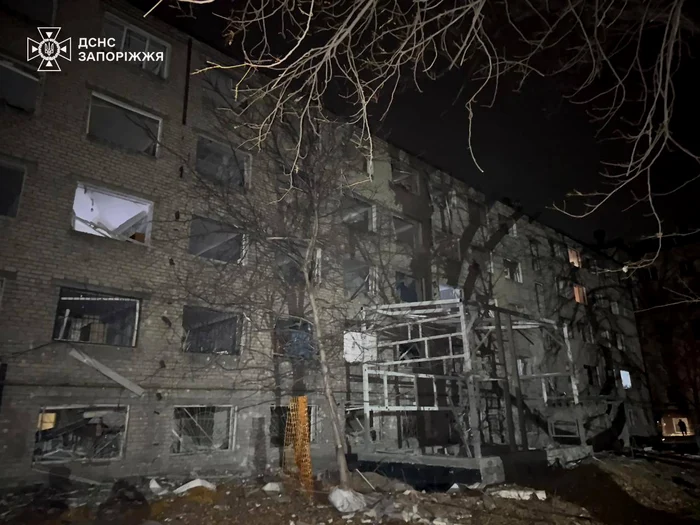 Rușii au bombardat mai multe zone din Ucraina în timpul nopții FOTO Kim Vitaly / X