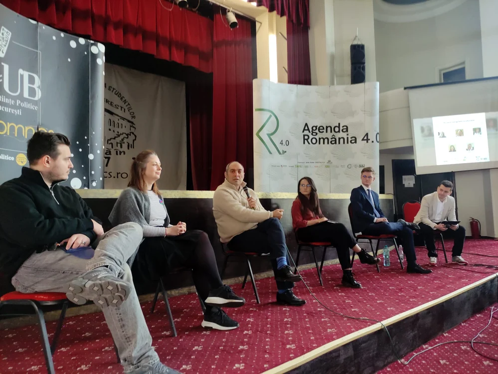 Gelu Duminică, la dezbaterea „Agenda România 4.0” FOTO Adevărul
