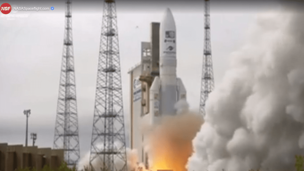 Misiunea care va studia lunile înghețate ale planetei Jupiter a decolat de pe Pământ VIDEO