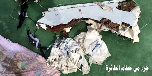 Ramasite avion EgyptAir FOTO AP
