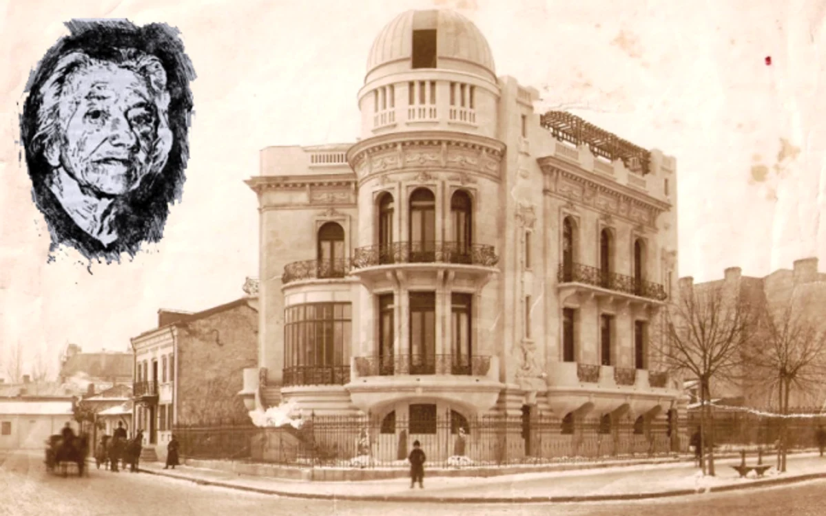 Maria Teohari (medalion) a lucrat la Observatorul Astronomic din Bucureşti [FOTO astro-urseanu.ro]