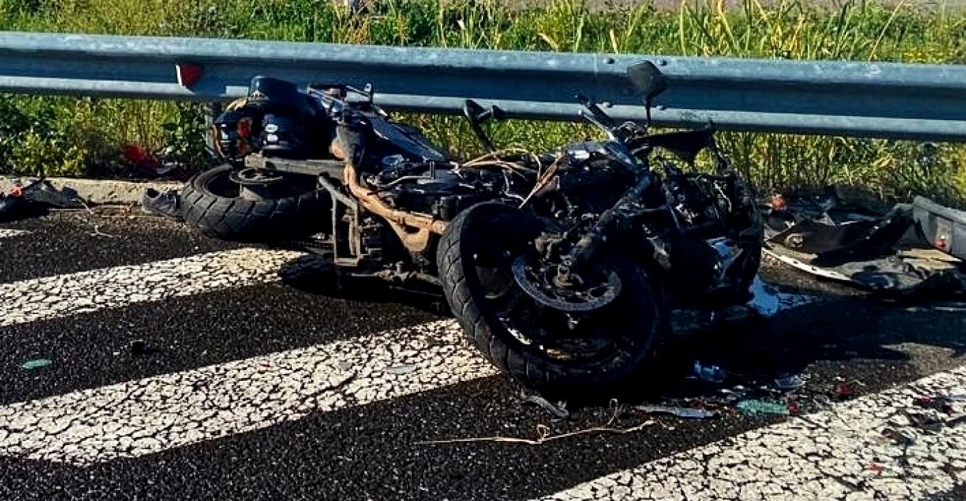 Două motociclete împlicate într-un accident la Băneşti FOTO Arhivă