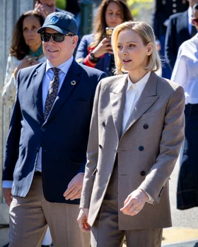 Prințesa Charlene și Prințul Albert