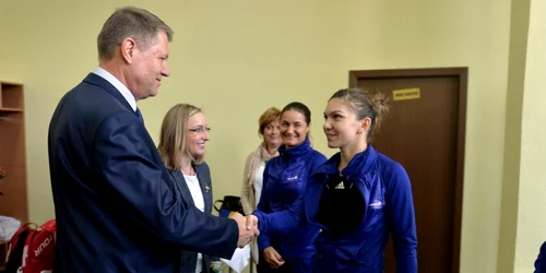 klaus iohannis si simona halep FOTO facebook