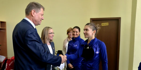 klaus iohannis si simona halep FOTO facebook
