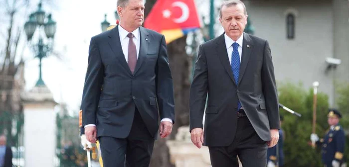 Recep Tayyip Erdogan, primit de preşedintele Klaus Iohannis la Palatul Cotroceni FOTO presidency.ro