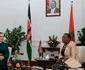 Prințesa Lalla Asma a Marocului cu Prima Doamnă Rachel Ruto din Kenya.