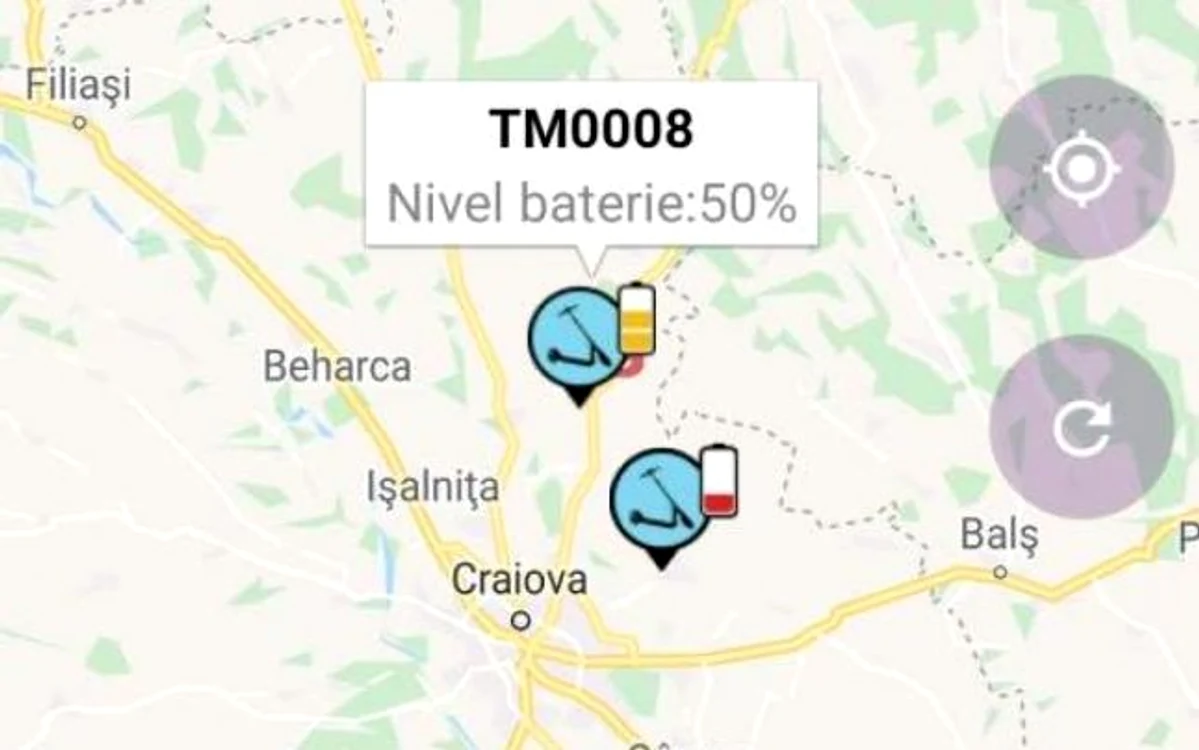 Tronetele au fost detectate în judeţul Dolj