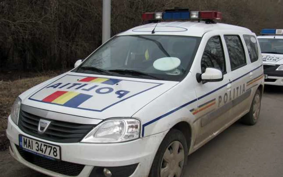 Poliţia rutieră a venit la faţa locului