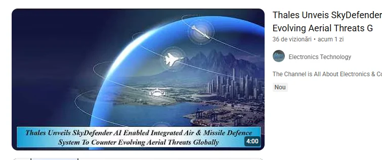 Apărarea antiaeriană intră într-o nouă eră. Ce este SkyDefender, scutul care detectează rachetele balistice de la 5.000 de km distanță