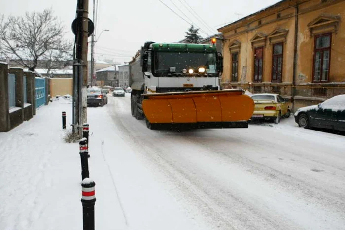 Prima ninsoare în Craiova