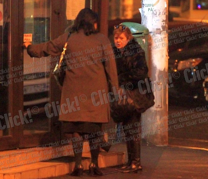 Anca Pandrea şi-a serbat ziua de naştere cu prietena ei, Cornelia Lalu. (Foto: Bogdan Mitu)