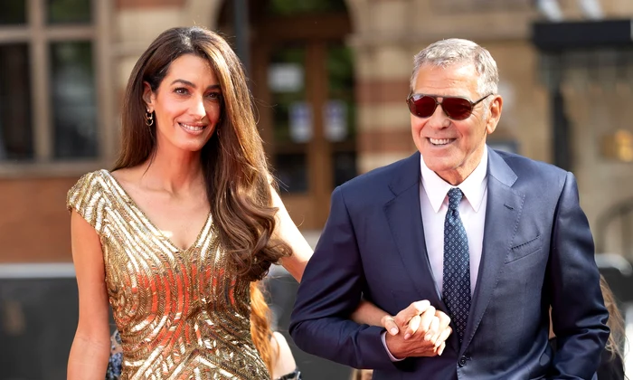 George și Amal Clooney, invitații Regelui,  Profimedia (1) jpg
