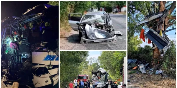 Accident autocar in Bulgaria FOTO dariknews.bg bntnews.bg nova.bg