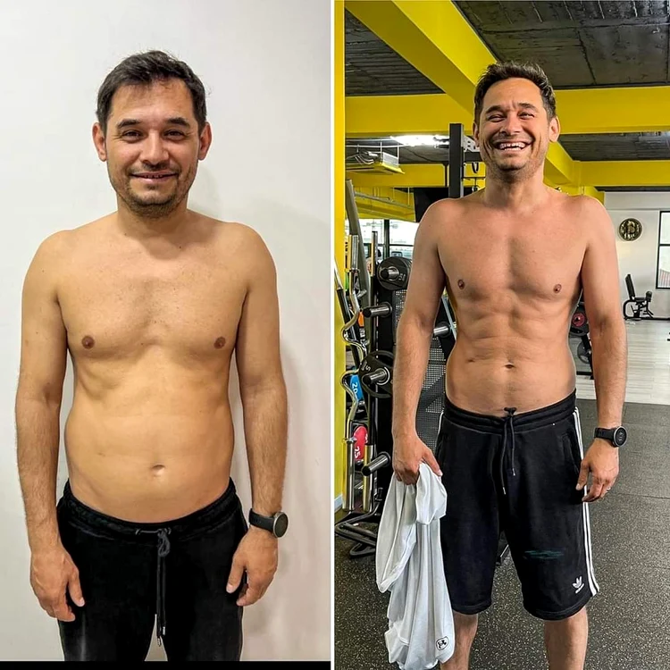 Cu dietă şi sport, Mihai Rait arată cum s-a transfrmat. A slăbit 10 kg. / foto: arhiva personală