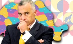 Banner Călin Georgescu hartă