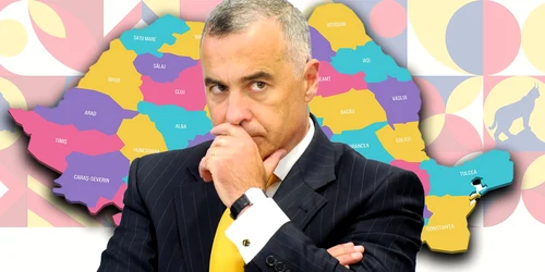 Banner Călin Georgescu hartă