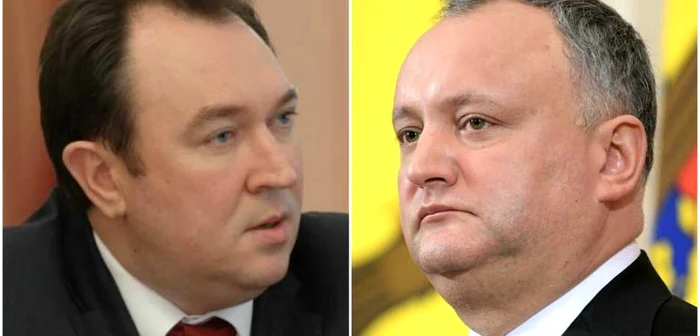 Alexandru Tanase si Igor Dodon