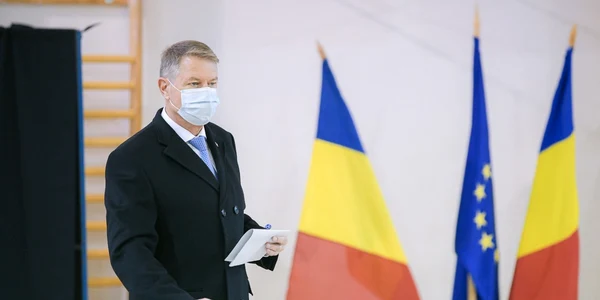 Alegeri parlamentare 2020 politicieni la vot presedinte Klaus Iohannis  FOTO Klaus Iohannis / Facebook
