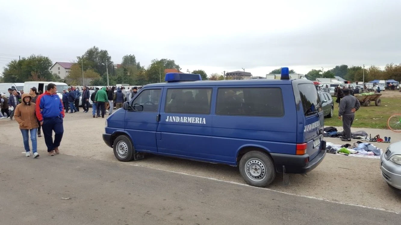 Jandarmii patrulează non-stop în ziua alegerilor FOTO IJJ Călăraşi