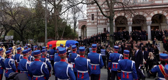 Slujba de înmormântare a avut loc la Biserica Sfântul Elefterie  Foto/Inquam
