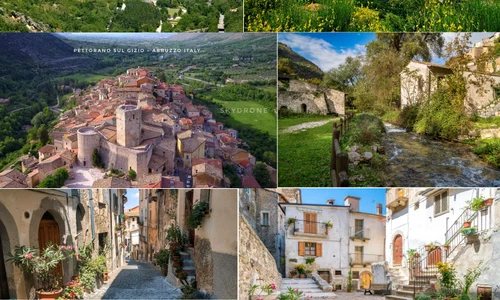Pettorano sul Gizio prima comunitate prietenoasă cu urșii din Italia Colaj Visit Italy EU&TripAdvisor DMS
