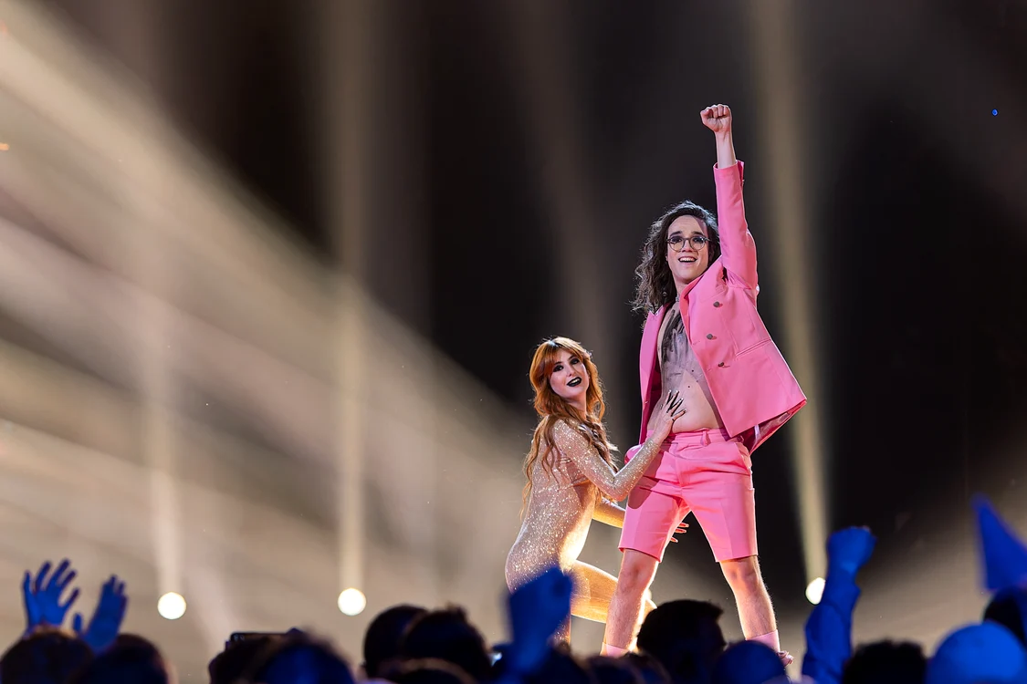 Theodor Andrei la Eurovision 2023 FOTO Profimedia